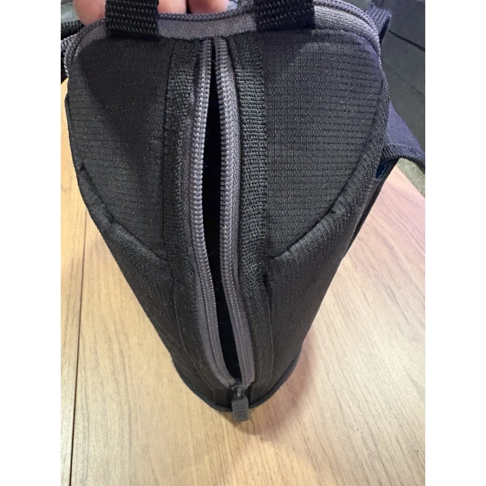 USA Gear Camera Bag Padded Case Adjustable Black waterproof EVA bottom